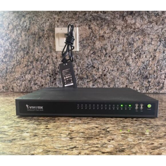 Vivotek ND8322P 8-CH with 8-PoE Ports NVR with Power Cord - Picture 1 of 6
